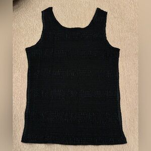 Vintage y2k Pile Ou Face Sleeveless Top, One Size